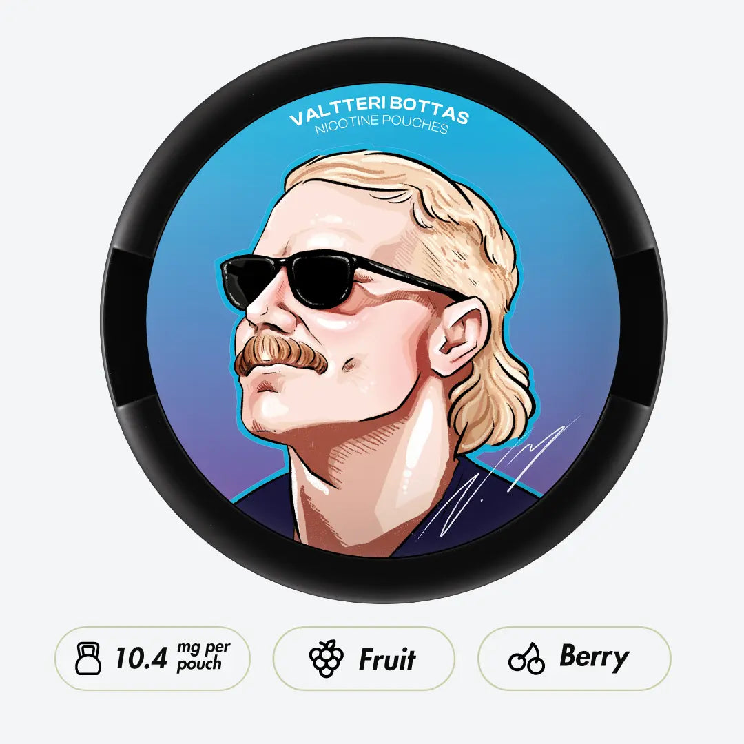 77 Arctic Berry 20mg Valtteri Bottas - Pouchdaddy