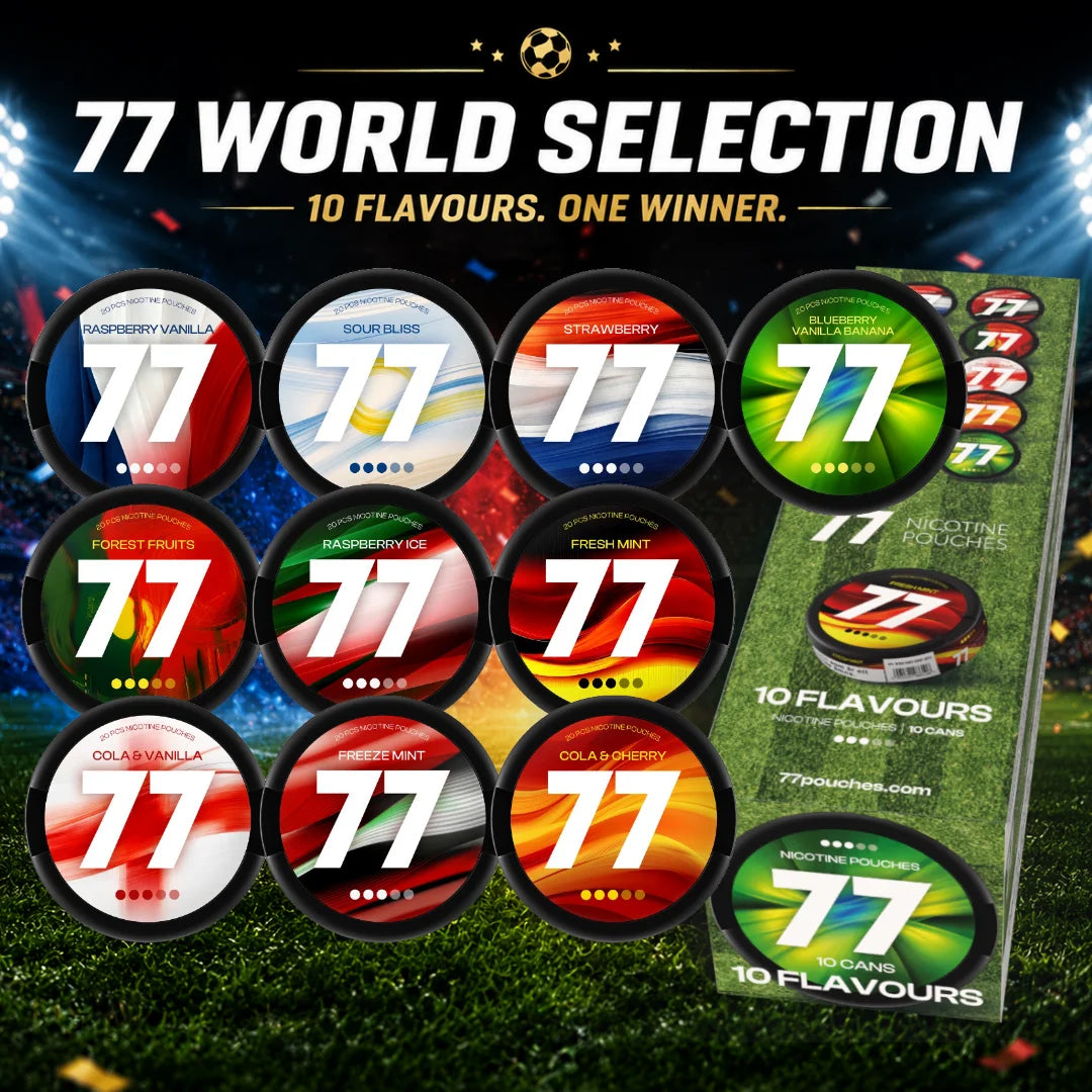 77 Snus Football Box - Pouchdaddy