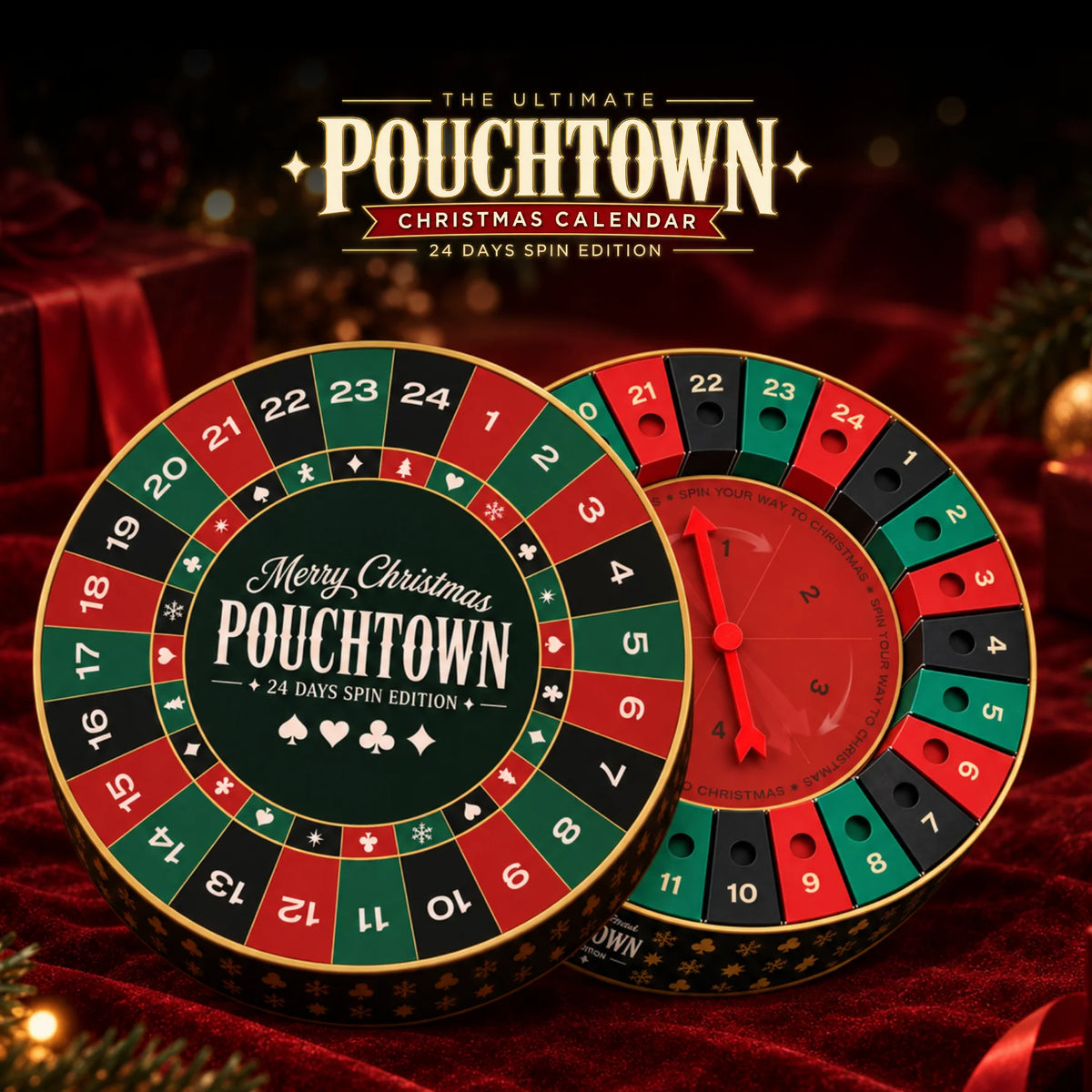 PouchTown Nicotine Pouch Advent Calendar - Pouchdaddy