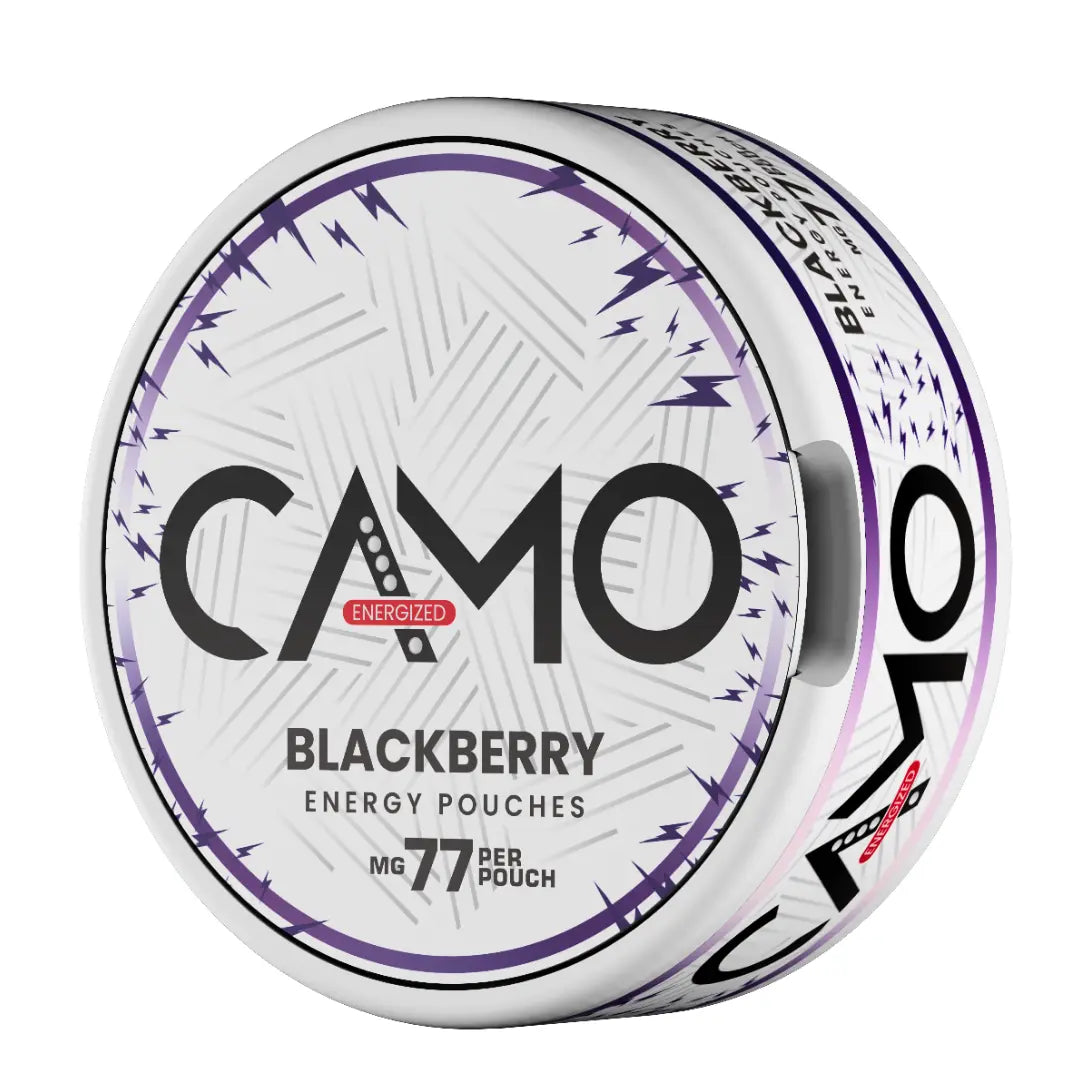 CAMO Blackberry Energy Pouches - Pouchdaddy