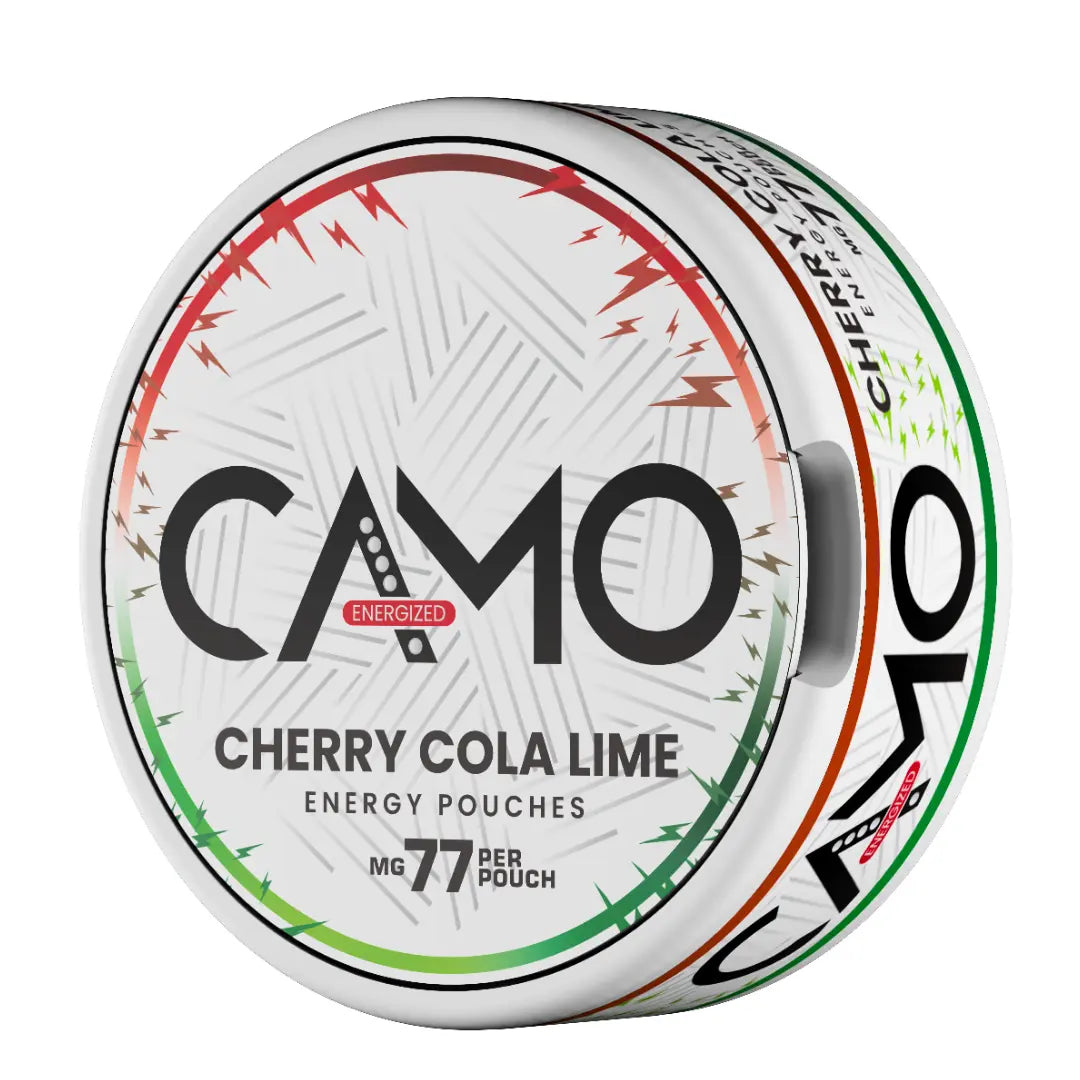 CAMO Cherry Cola Lime Energy Pouches - Pouchdaddy