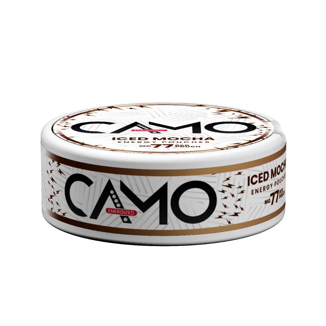 CAMO Iced Mocha Energy Pouches - Pouchdaddy