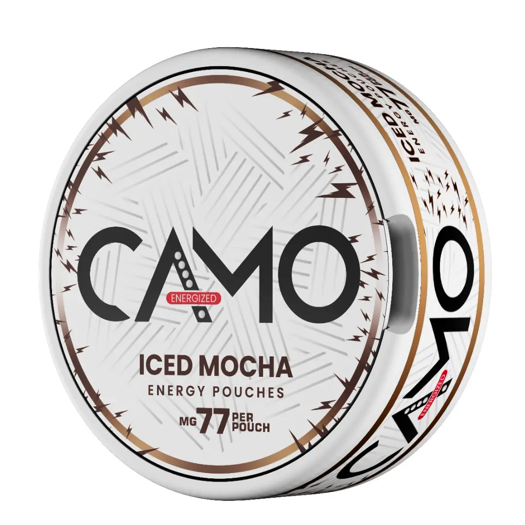 CAMO Iced Mocha Energy Pouches - Pouchdaddy