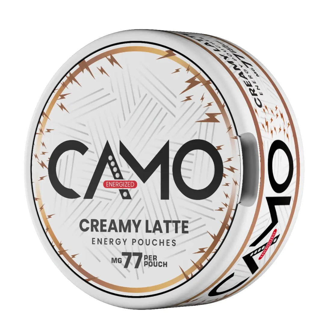 CAMO Creamy Latte Energy Pouches - Pouchdaddy