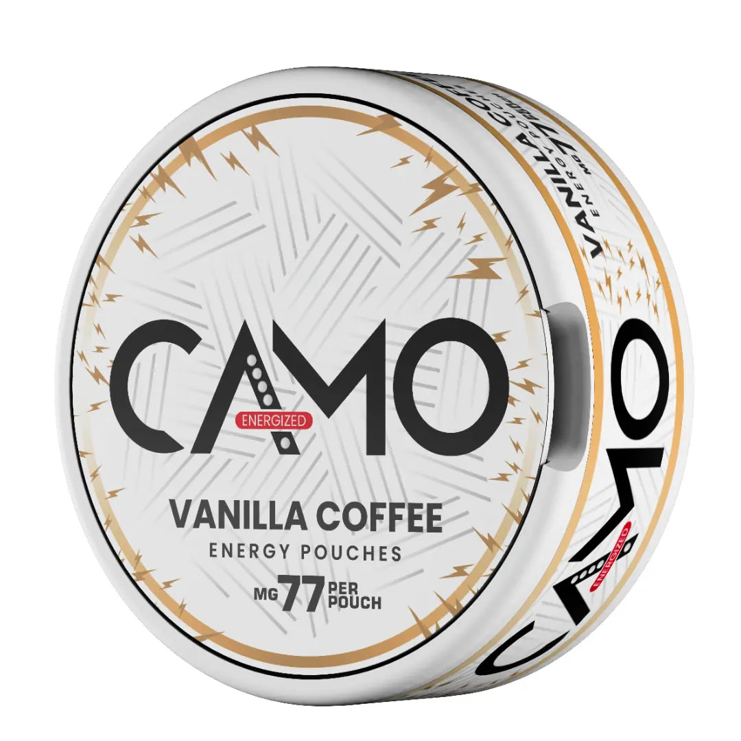 CAMO Vanilla Coffee Energy Pouches - Pouchdaddy