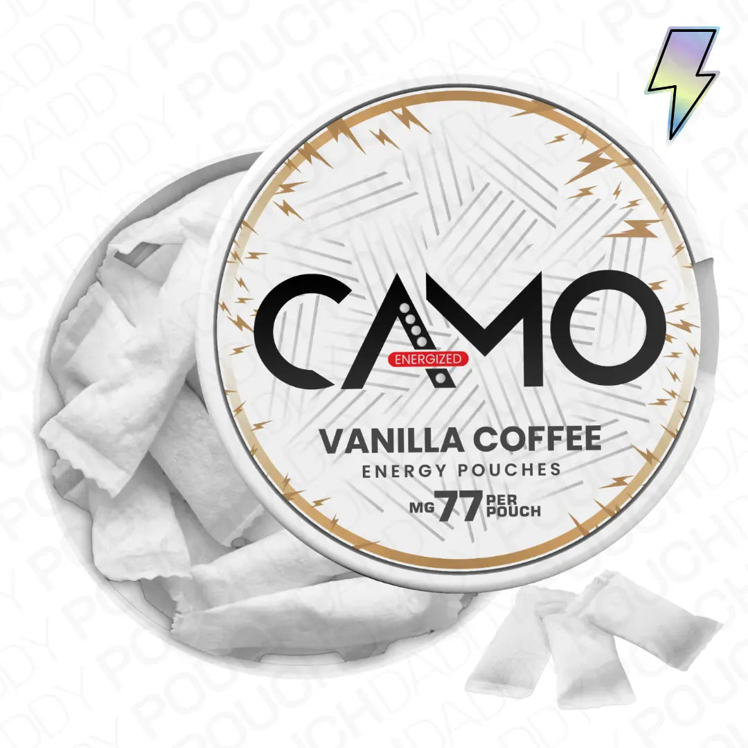 CAMO Vanilla Coffee Energy Pouches - Pouchdaddy