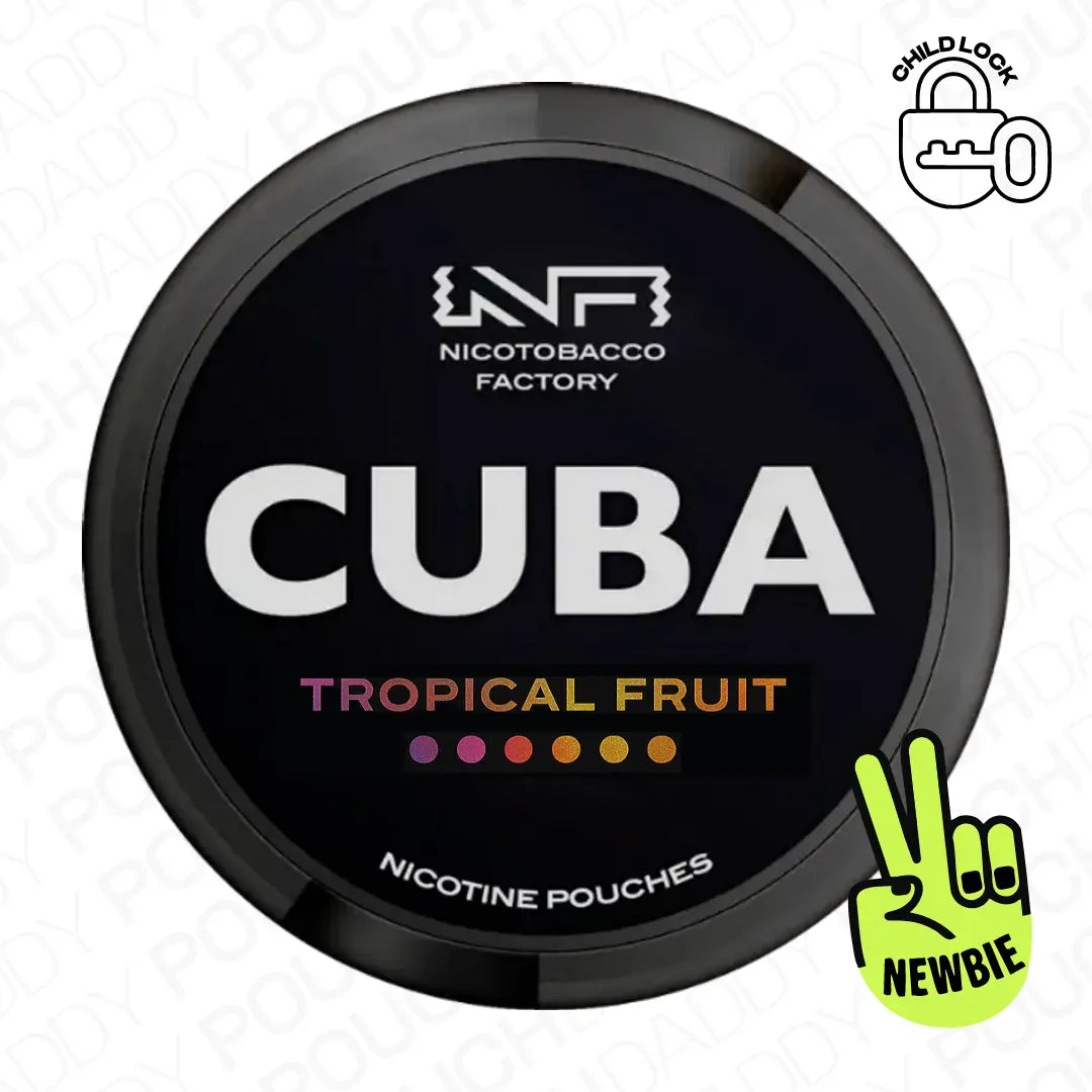 CUBA Black Tropical Fruit Slim - Pouchdaddy