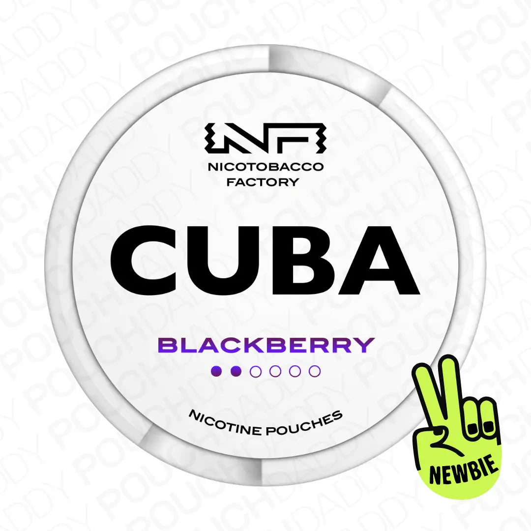 CUBA Light White Blackberry 4mg - Pouchdaddy