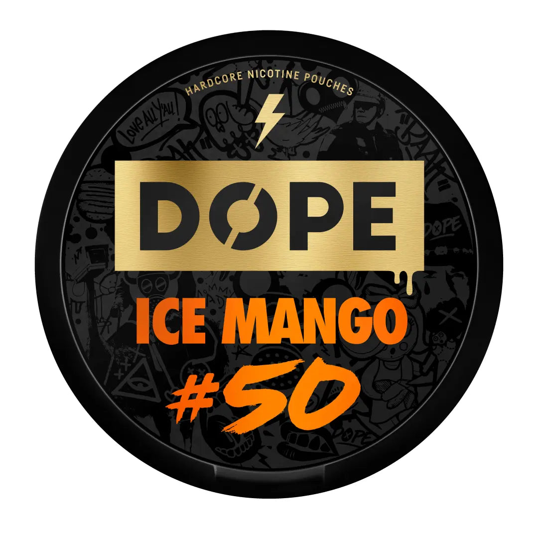 Dope Ice Mango 50mg - Pouchdaddy