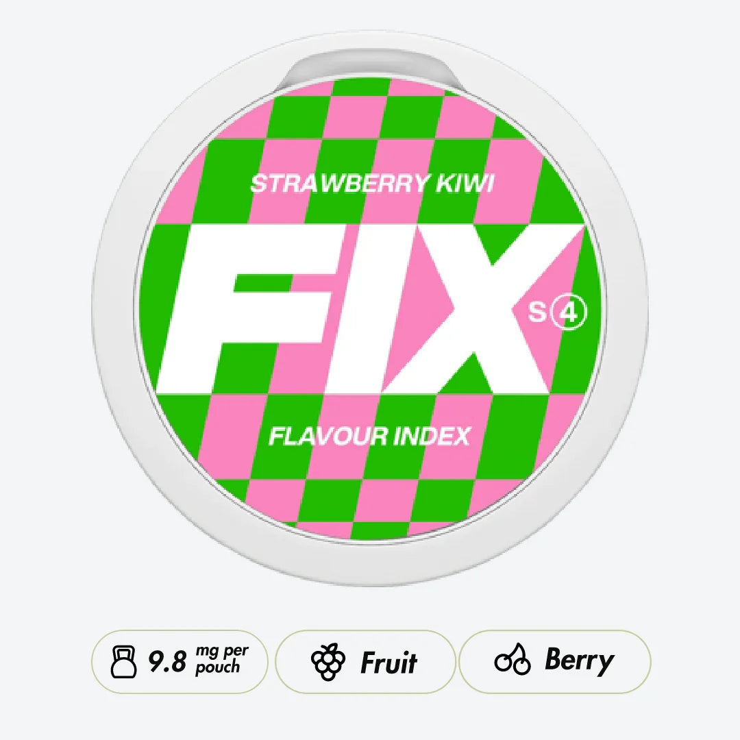 FIX Strawberry Kiwi #4 - Pouchdaddy