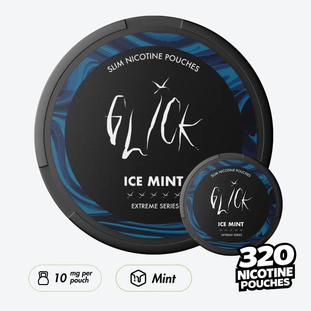 Glick Ice Mint Mega Can - Pouchdaddy