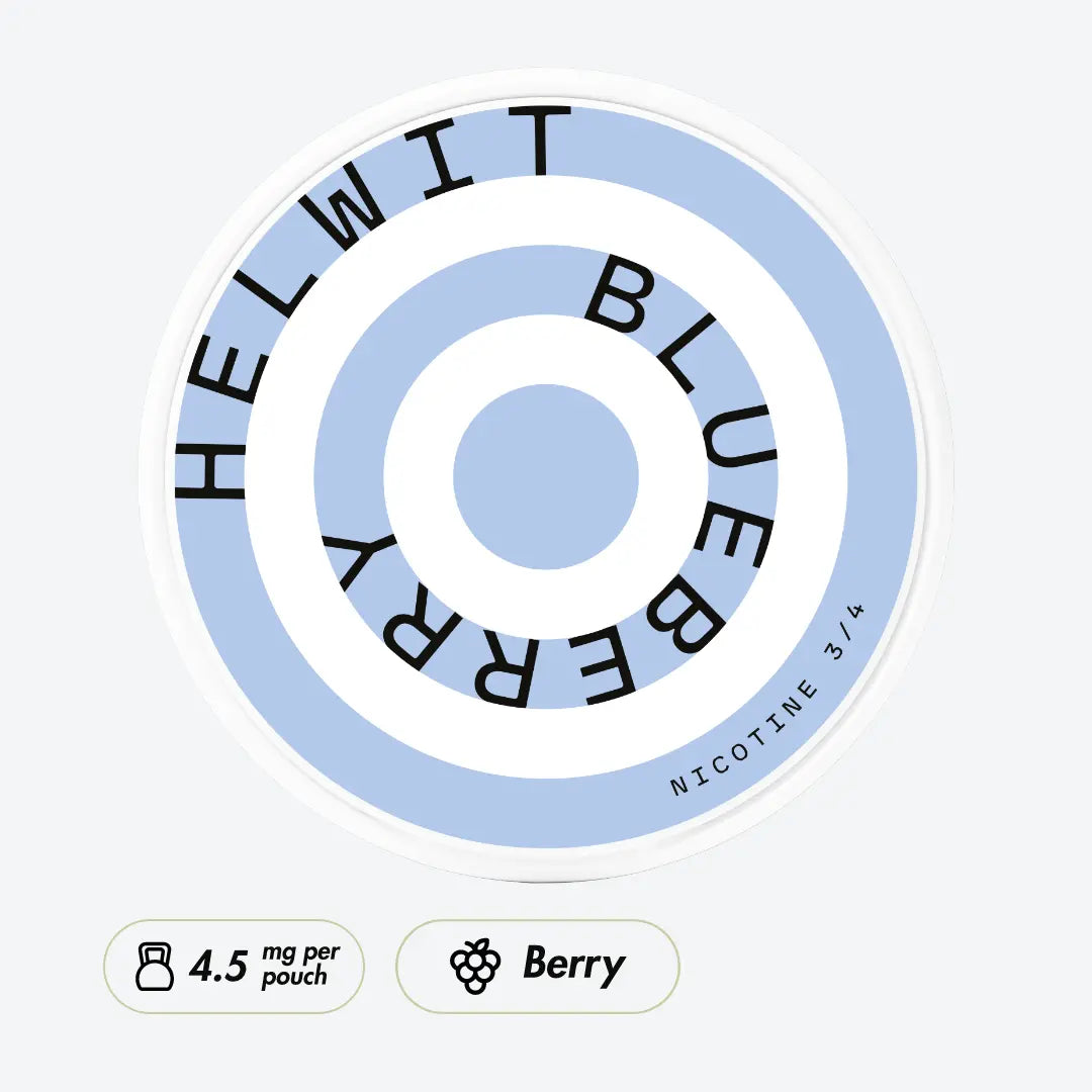 Helwit Blueberry Slim - Pouchdaddy