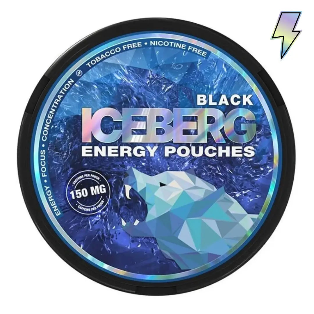 Iceberg Energy Black 150mg - Pouchdaddy