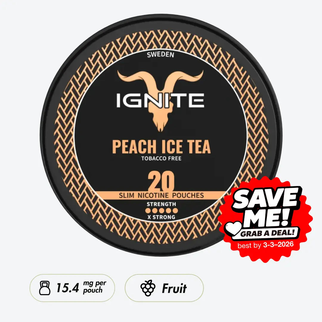IGNITE Peach Ice Tea X-strong