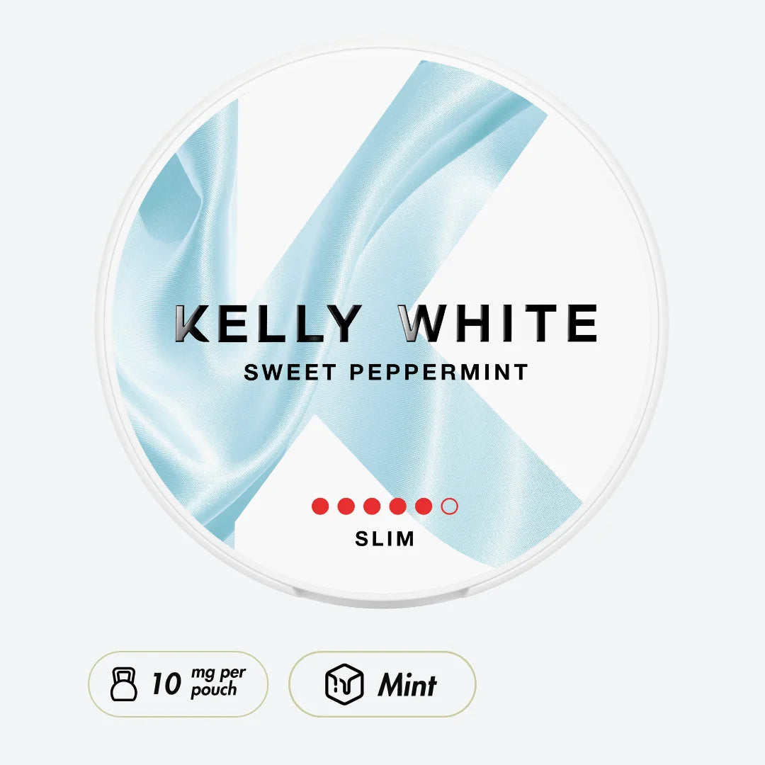 Kelly White Sweet Peppermint Extra Strong