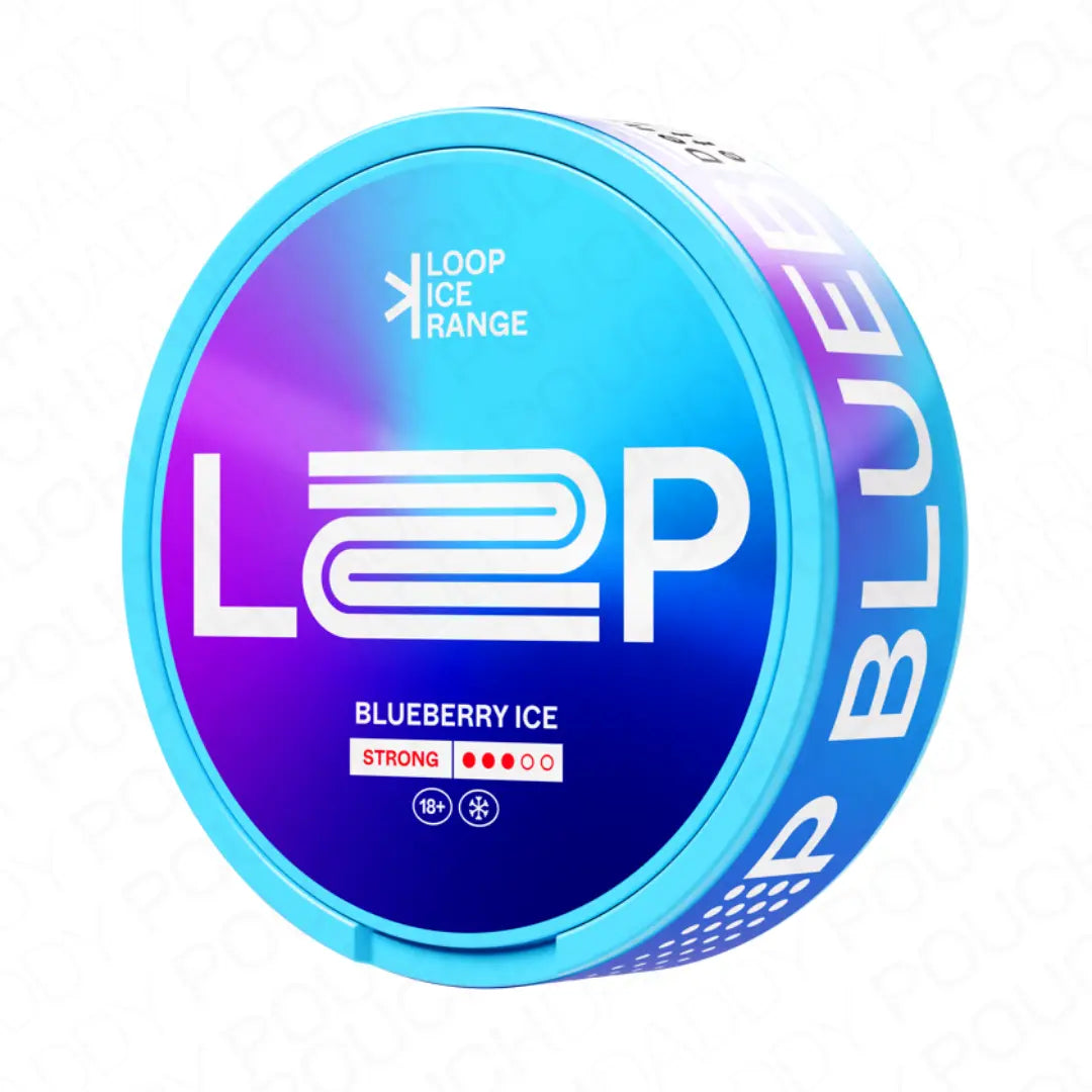 Loop Blueberry Ice Strong - Pouchdaddy