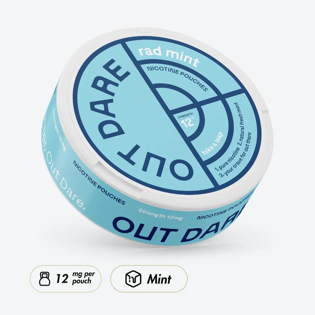 OUTDARE Rad Mint 12mg - Pouchdaddy