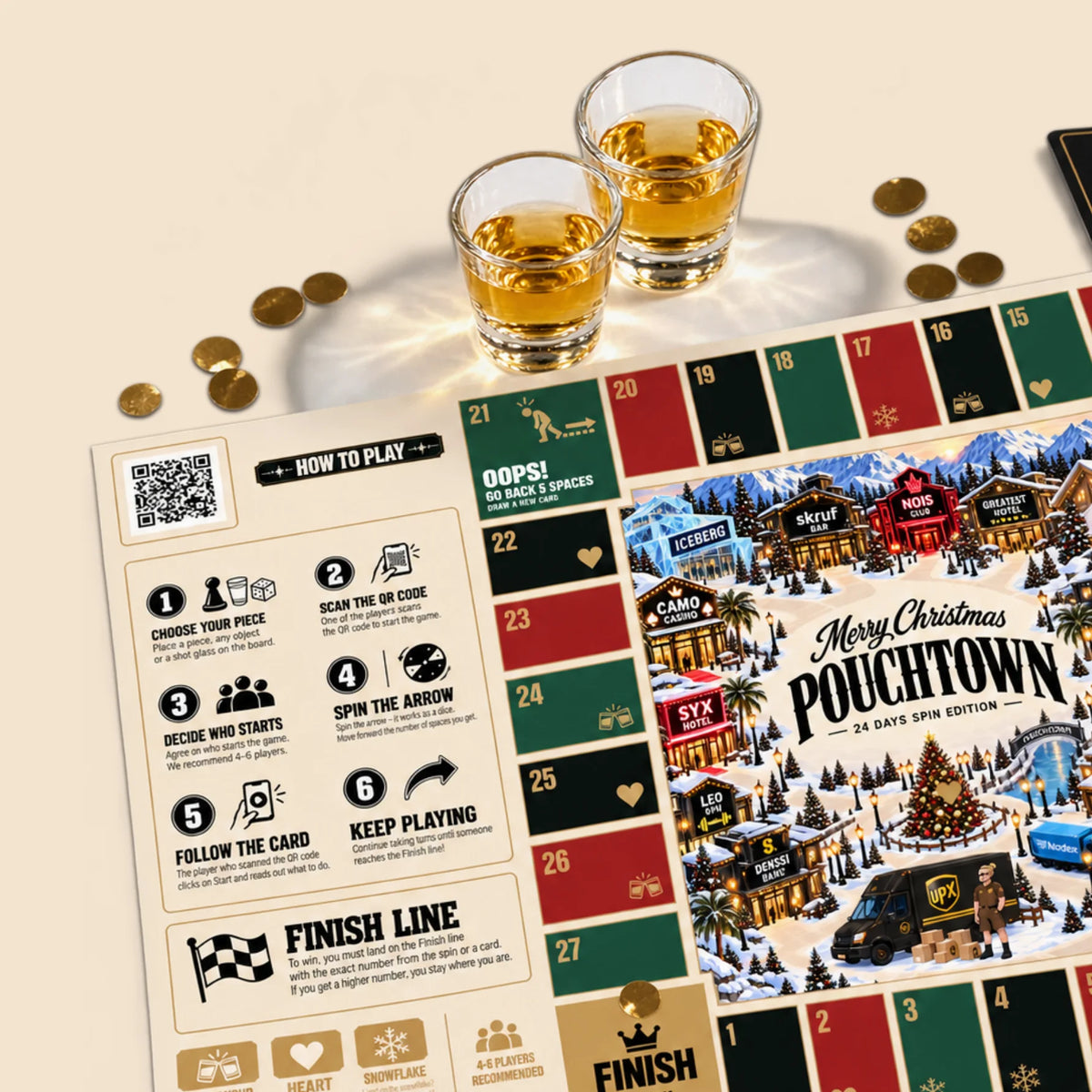 PouchTown Nicotine Pouch Advent Calendar - Pouchdaddy