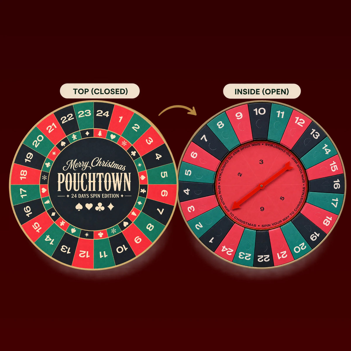 PouchTown Nicotine Pouch Advent Calendar - Pouchdaddy