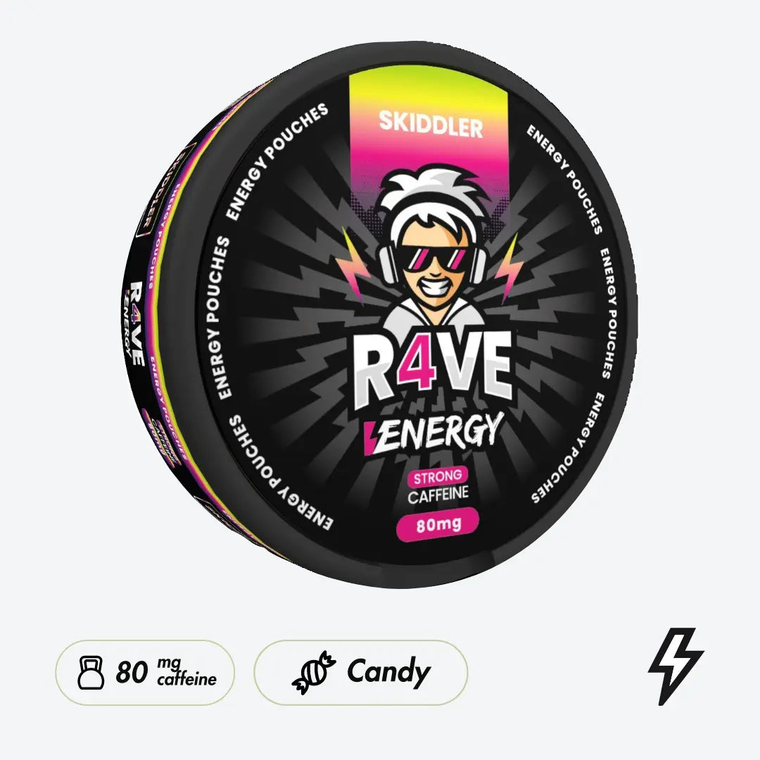 R4VE Skittler 80mg Caffeine Pouches - Pouchdaddy