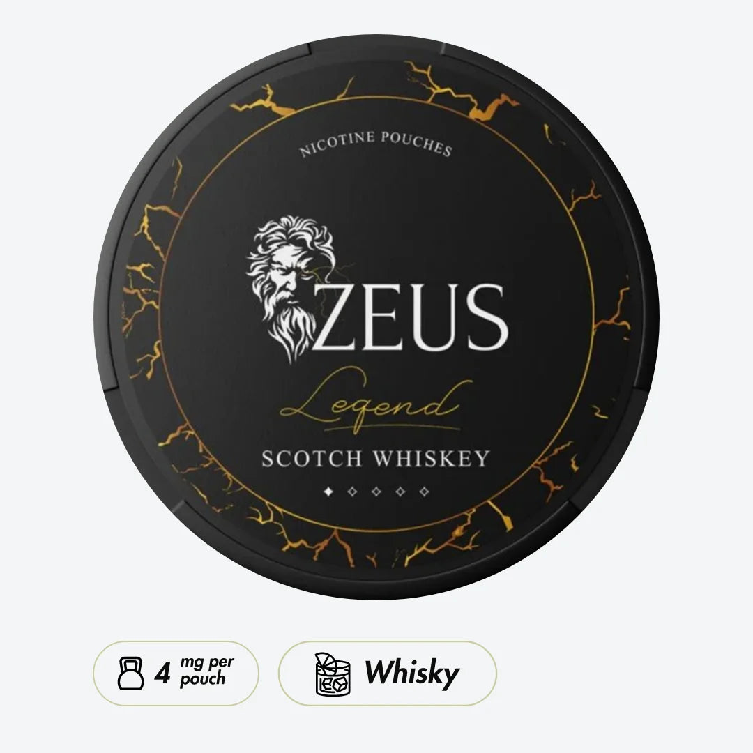 Zeus Legend Scotch Whiskey 4mg