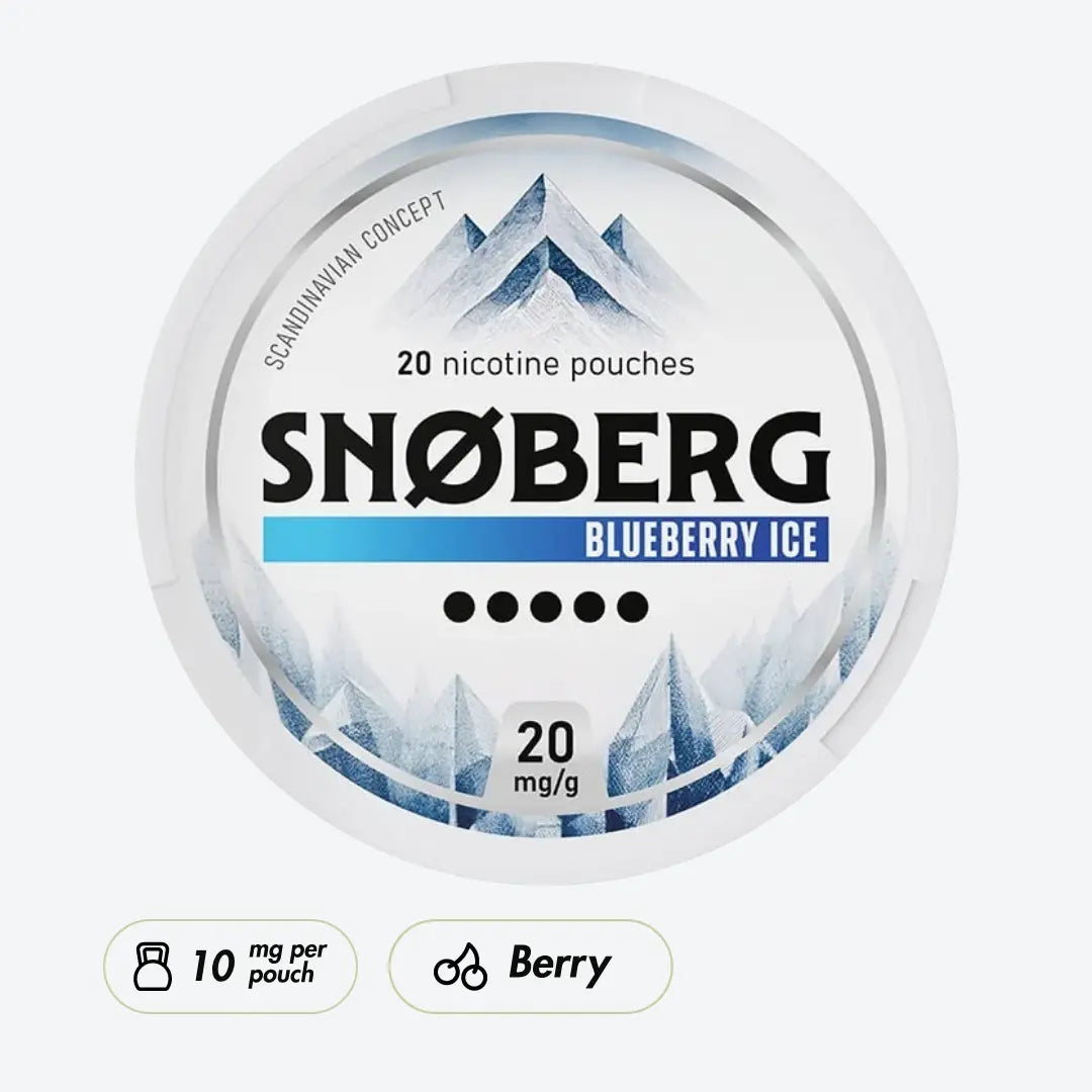 SNOBERG Blueberry Ice Strong - Pouchdaddy