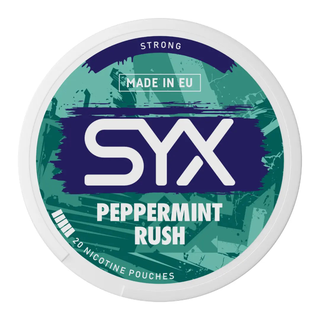SYX Peppermint Rush Strong - Pouchdaddy