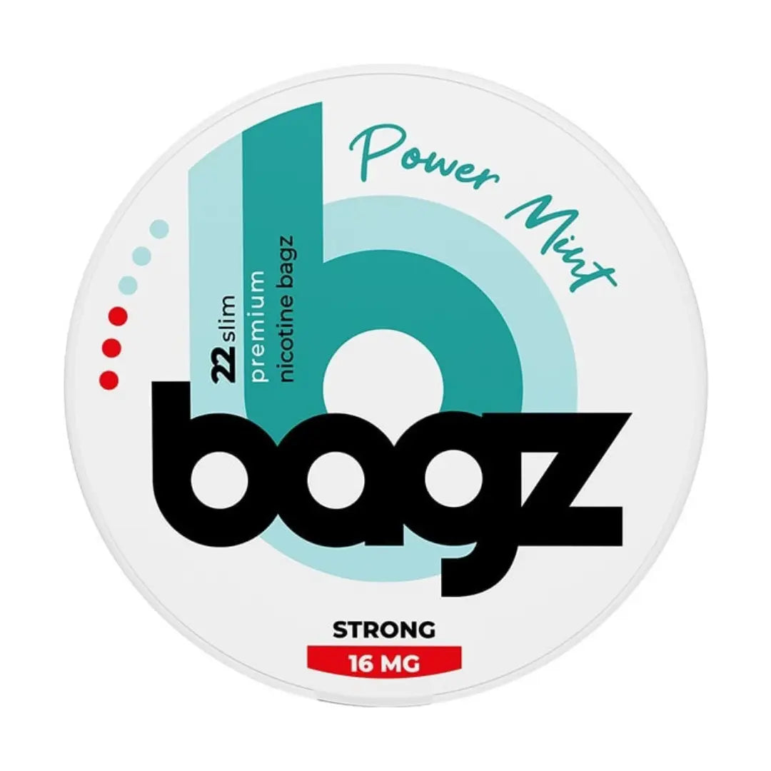 BAGZ Power Mint Strong - Pouchdaddy