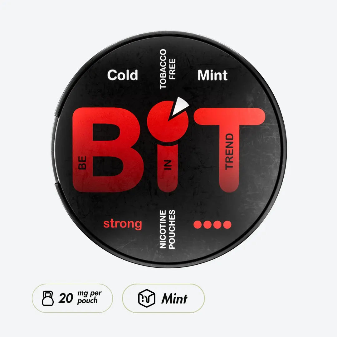 BiT Cold Mint Strong - Pouchdaddy