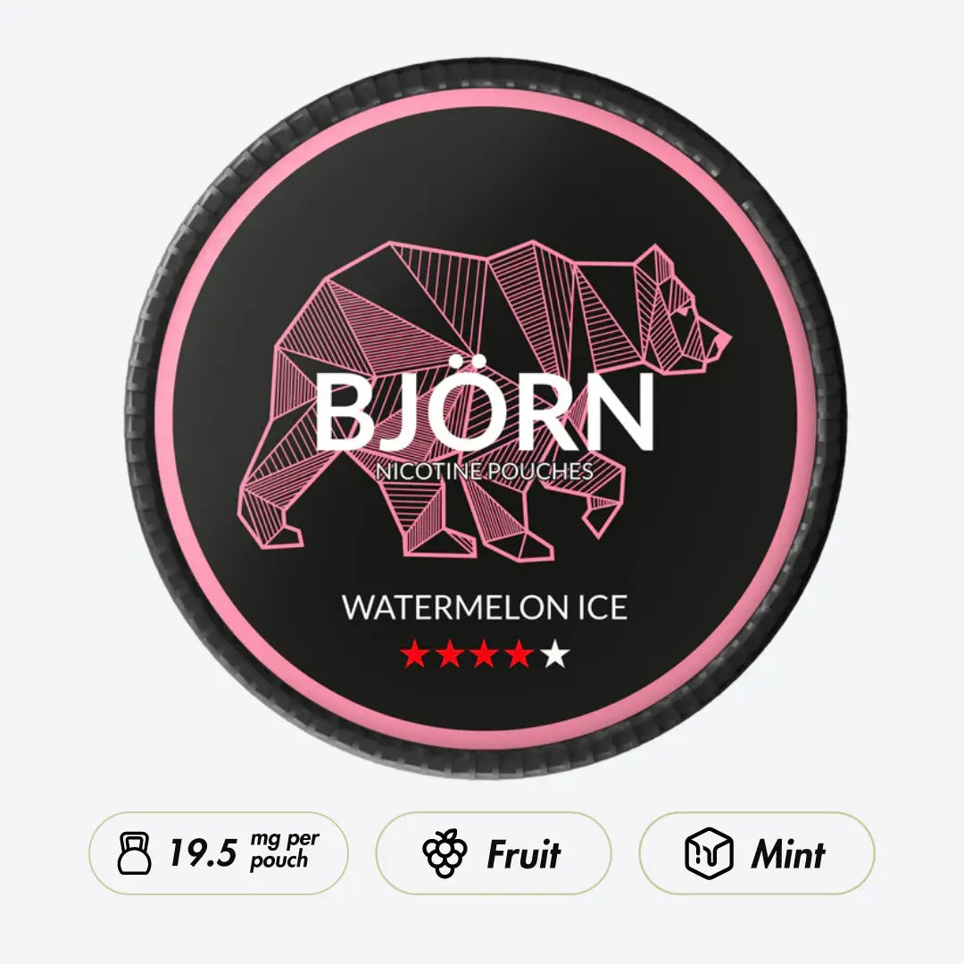 BJÖRN Watermelon Ice Strong - Pouchdaddy