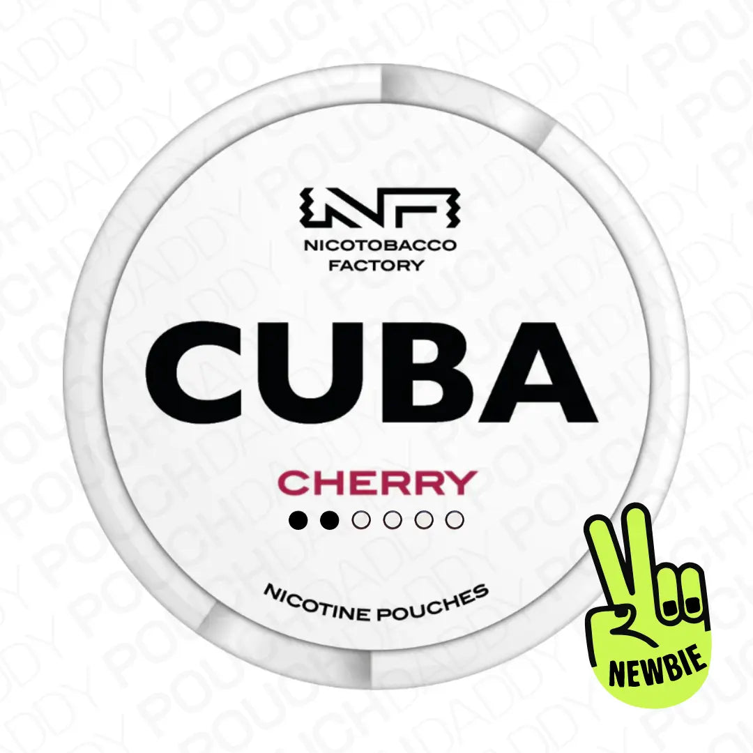CUBA Light Cherry 4mg - Pouchdaddy