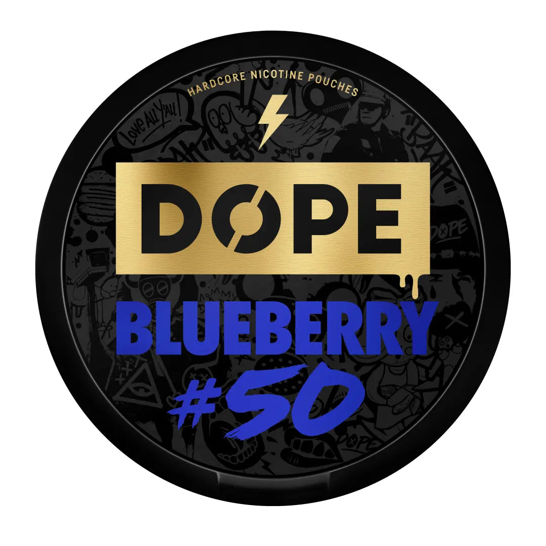 Dope Blueberry 50mg - Pouchdaddy