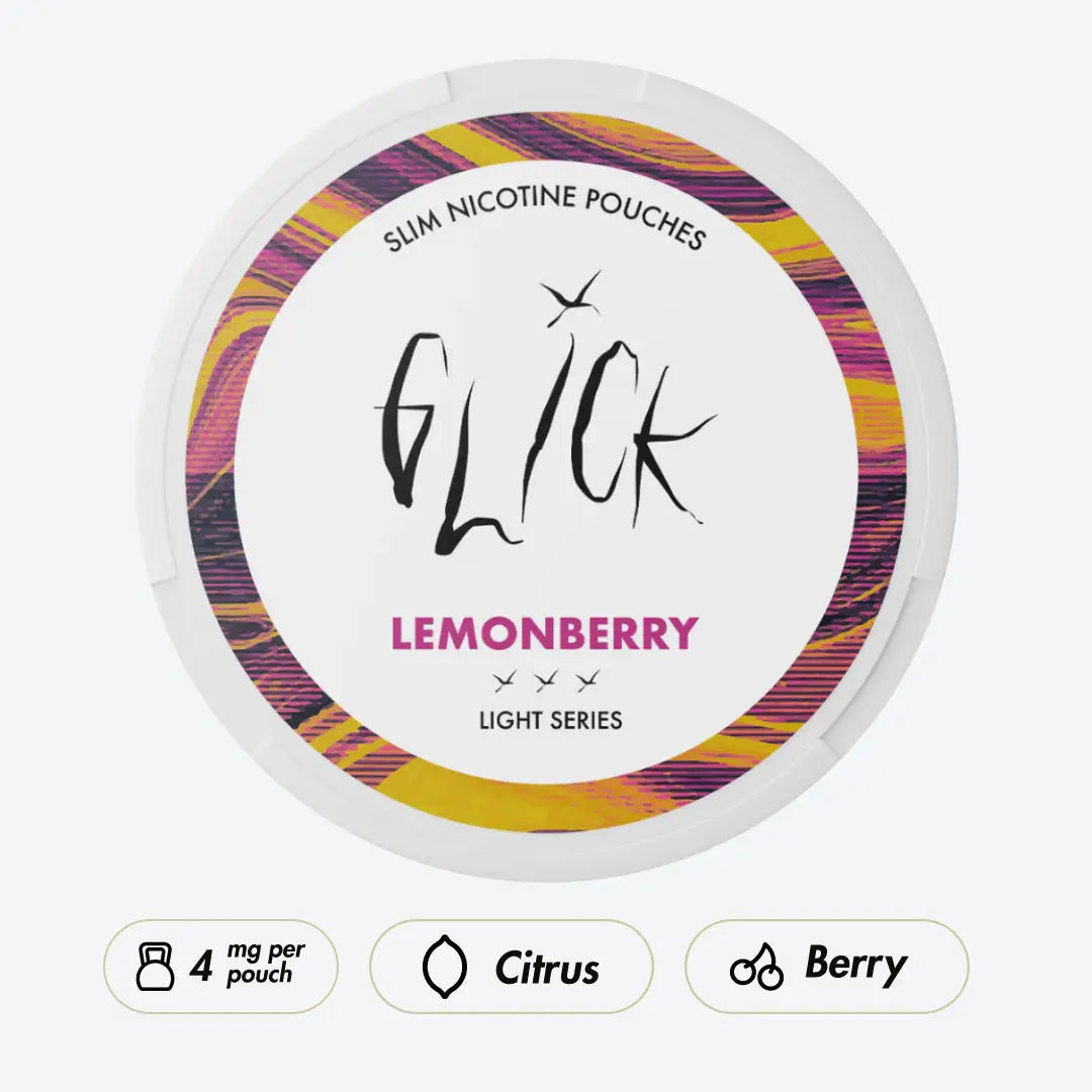 Glick Lemonberry Light - Pouchdaddy