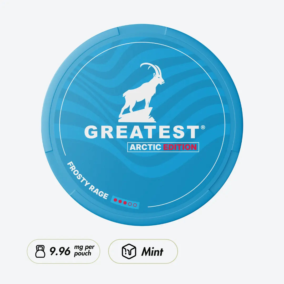 洋楽 Gentlemen X Smooth & Soft 1994 Mega Rare GREATEST Arctic Edition | Cold Dry Mint Snus 10mg Nicotine