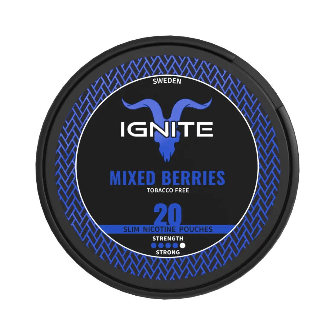 IGNITE Mixed Berries Strong - Pouchdaddy
