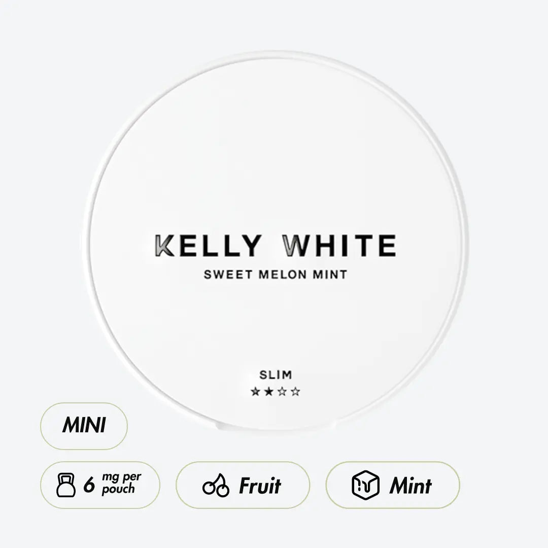 KELLY WHITE Sweet Melon Mint - Pouchdaddy