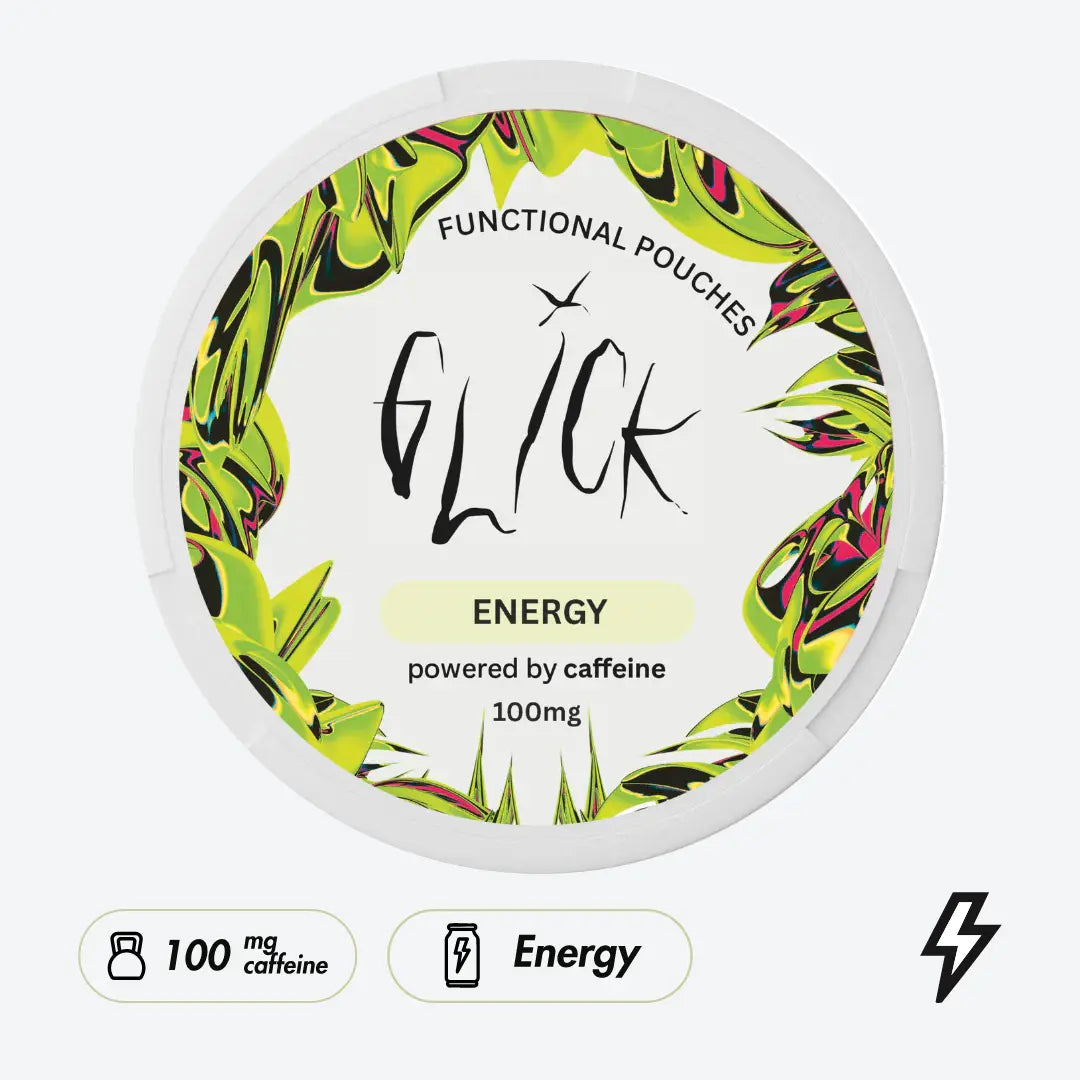 Glick Energy Caffeine Pouches - Pouchdaddy