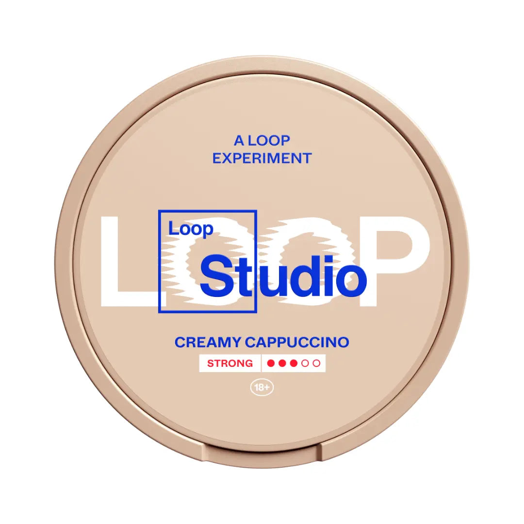 Loop Creamy Cappuccino Strong - Pouchdaddy