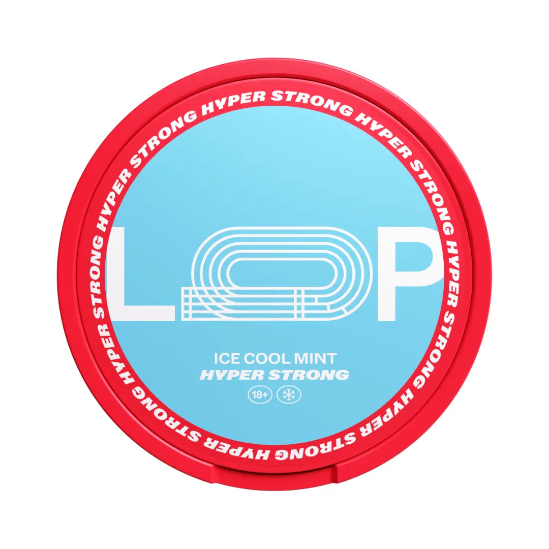 Loop Ice Cool Mint Hyper Strong - Pouchdaddy