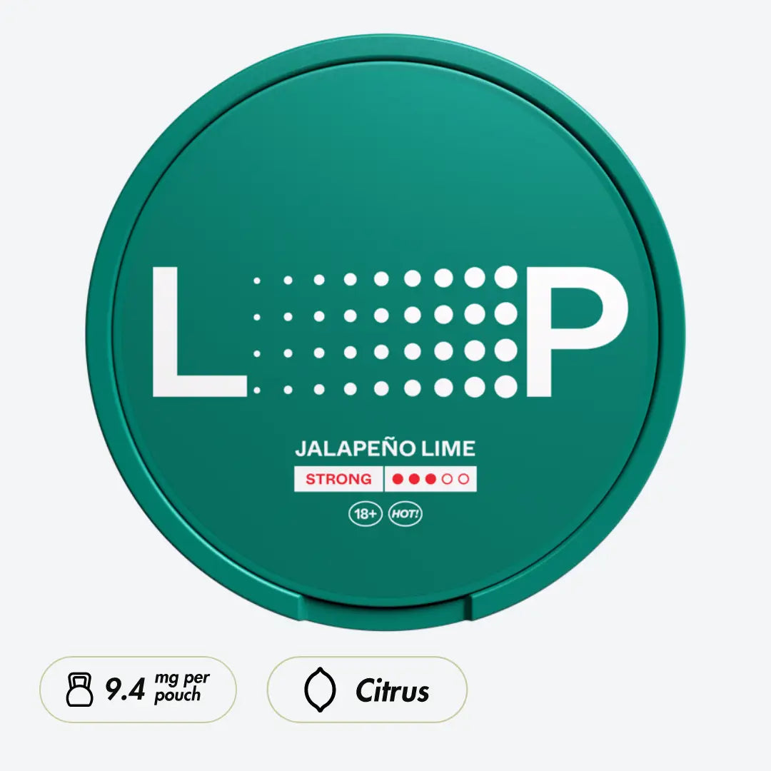 LOOP Jalapeno Lime Strong - Pouchdaddy