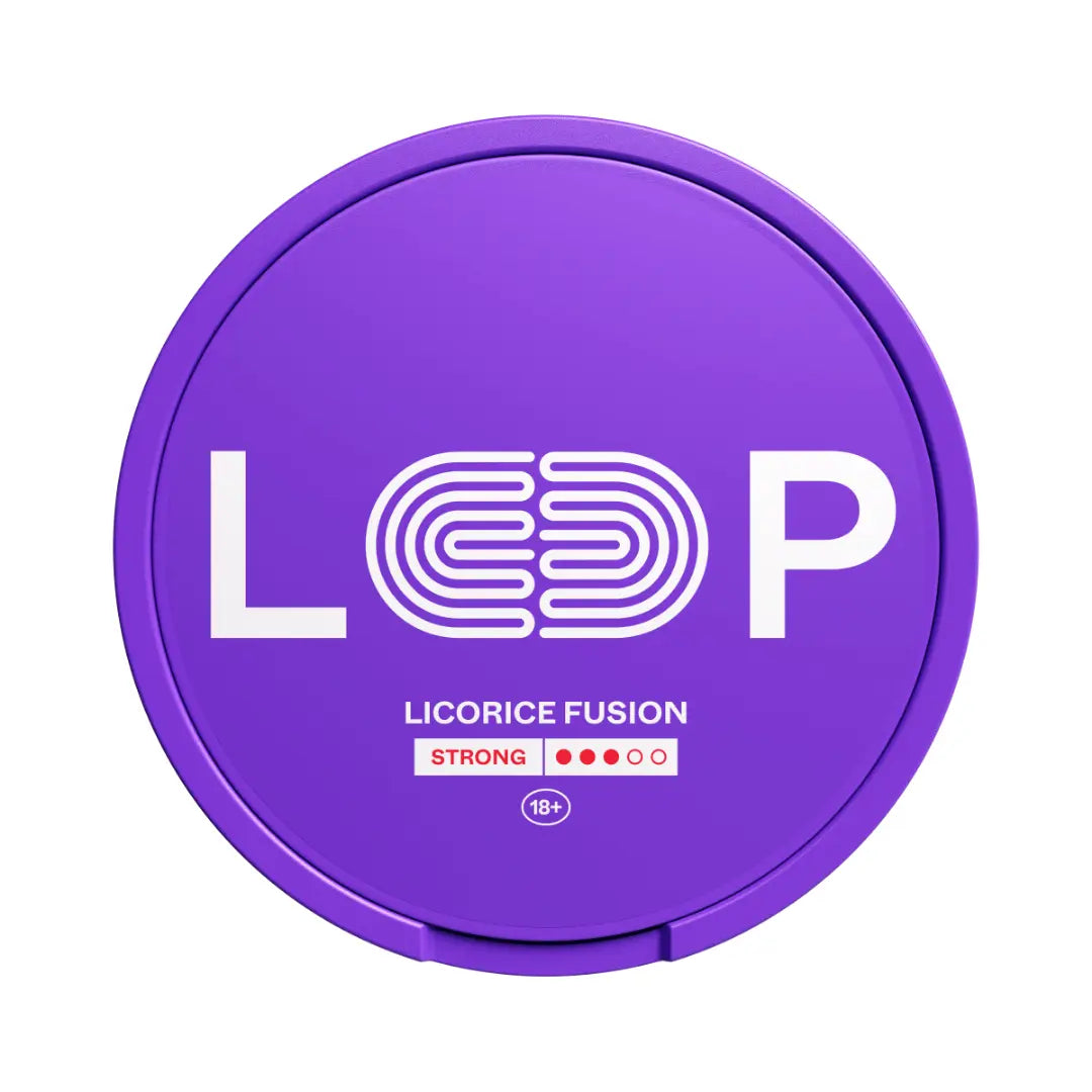 Loop Licorice Fusion Strong - Pouchdaddy