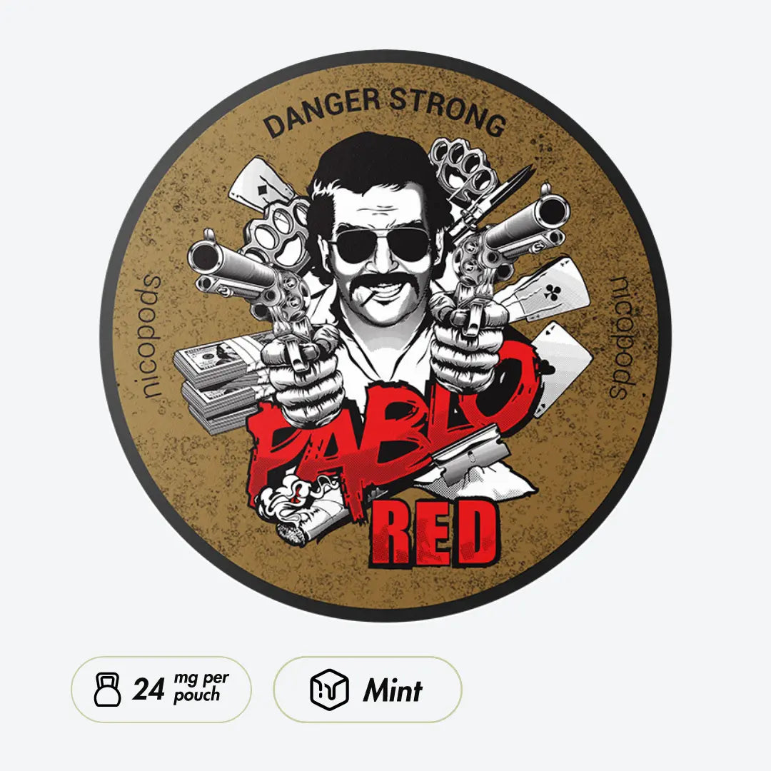 PABLO Red Slim - Pouchdaddy