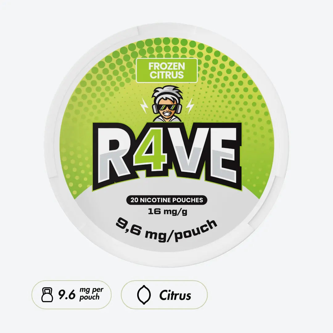 R4VE Frozen Citrus 16mg - Pouchdaddy