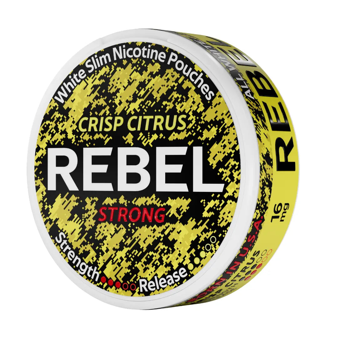REBEL Crisp Citrus Strong - Pouchdaddy