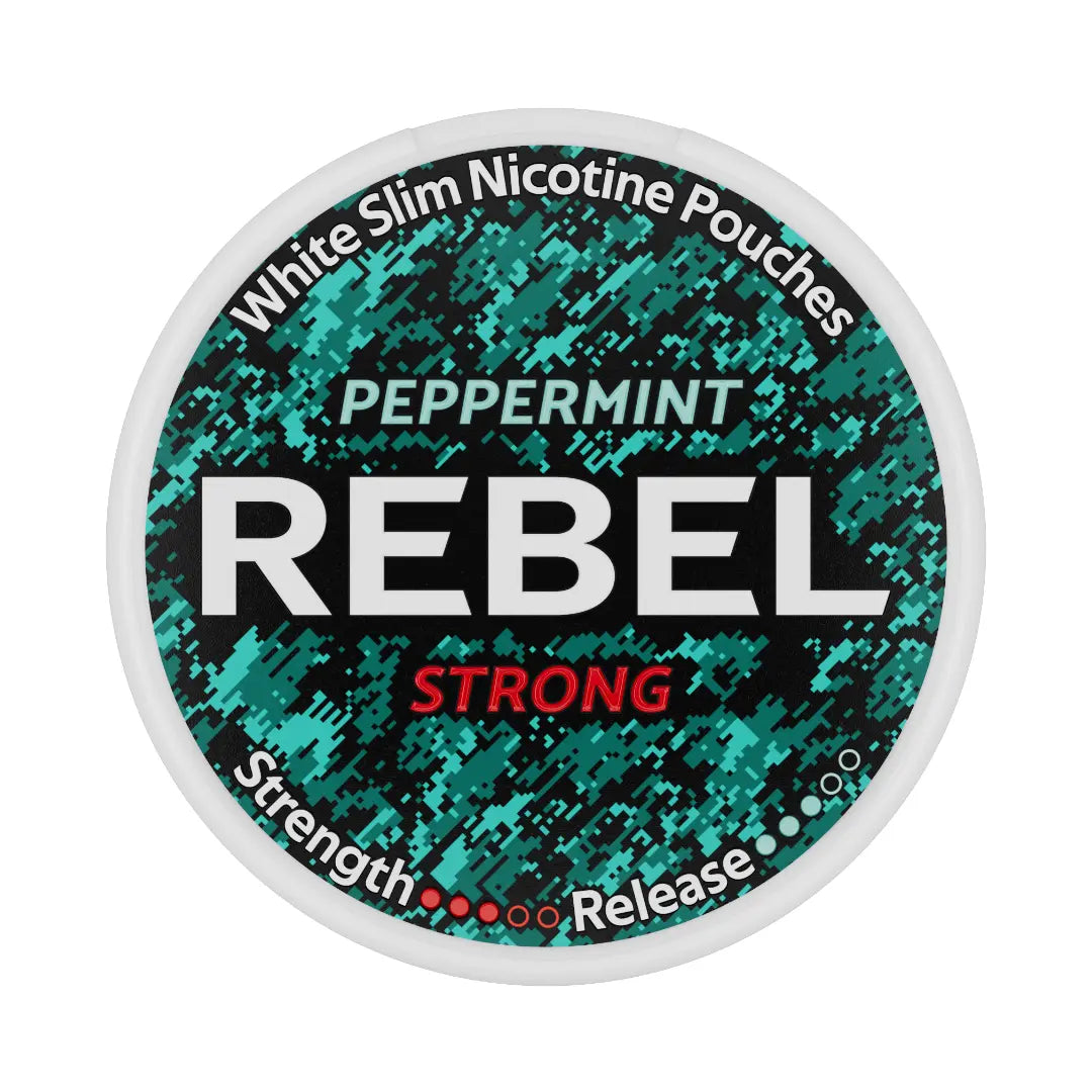 REBEL Peppermint Strong - Pouchdaddy