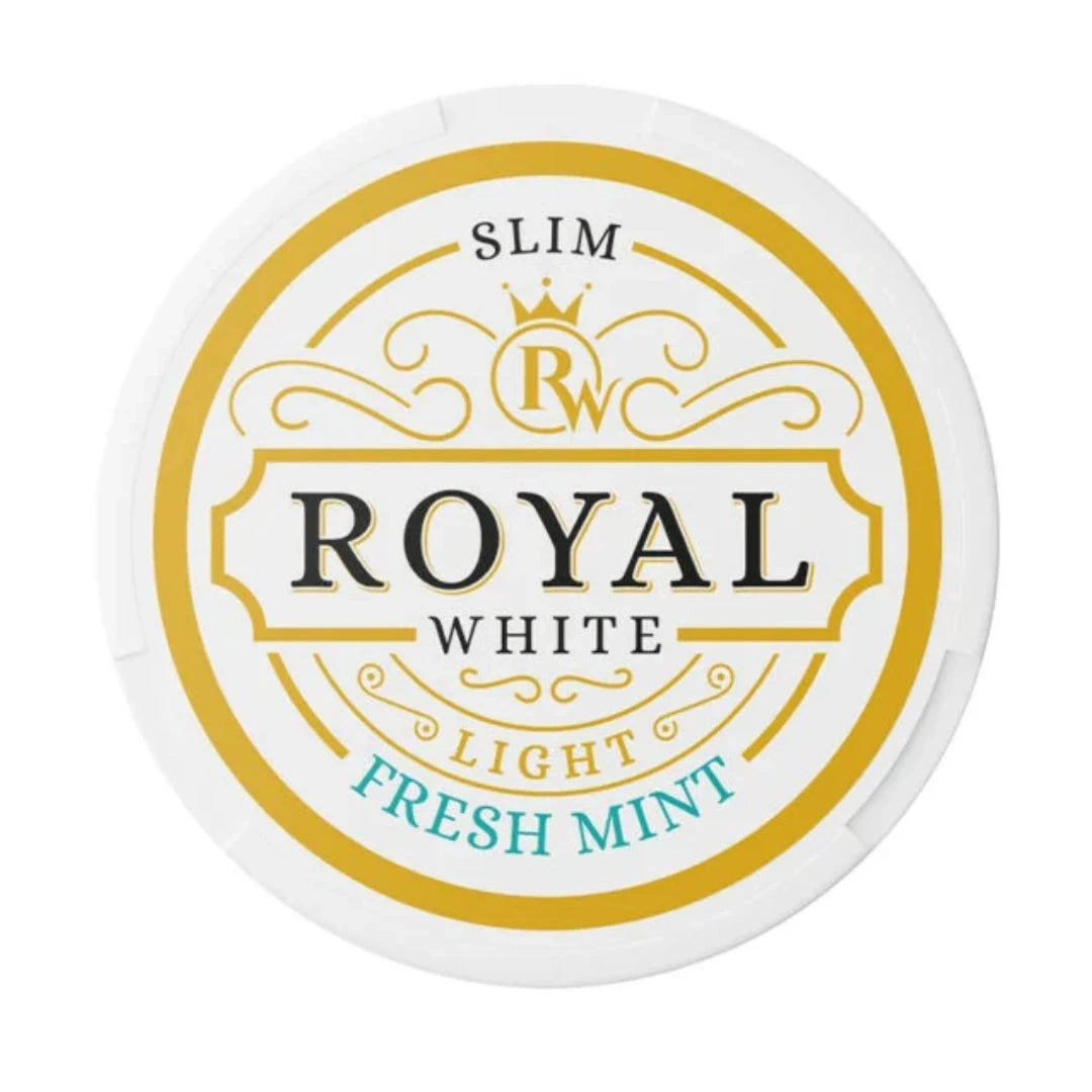 Royal White Fresh Mint Light - Pouchdaddy
