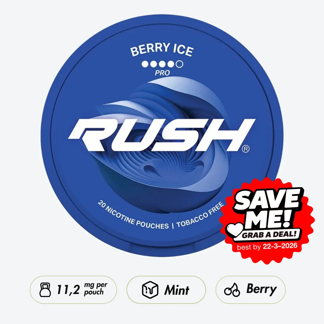 Rush Pro Berry Ice - Pouchdaddy