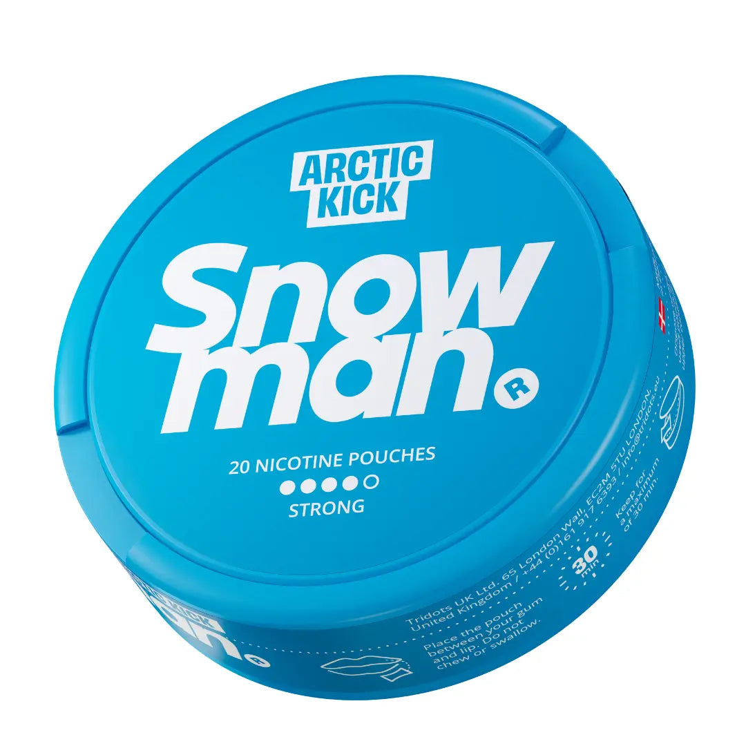 Snowman Arctic Kick 12mg - Pouchdaddy