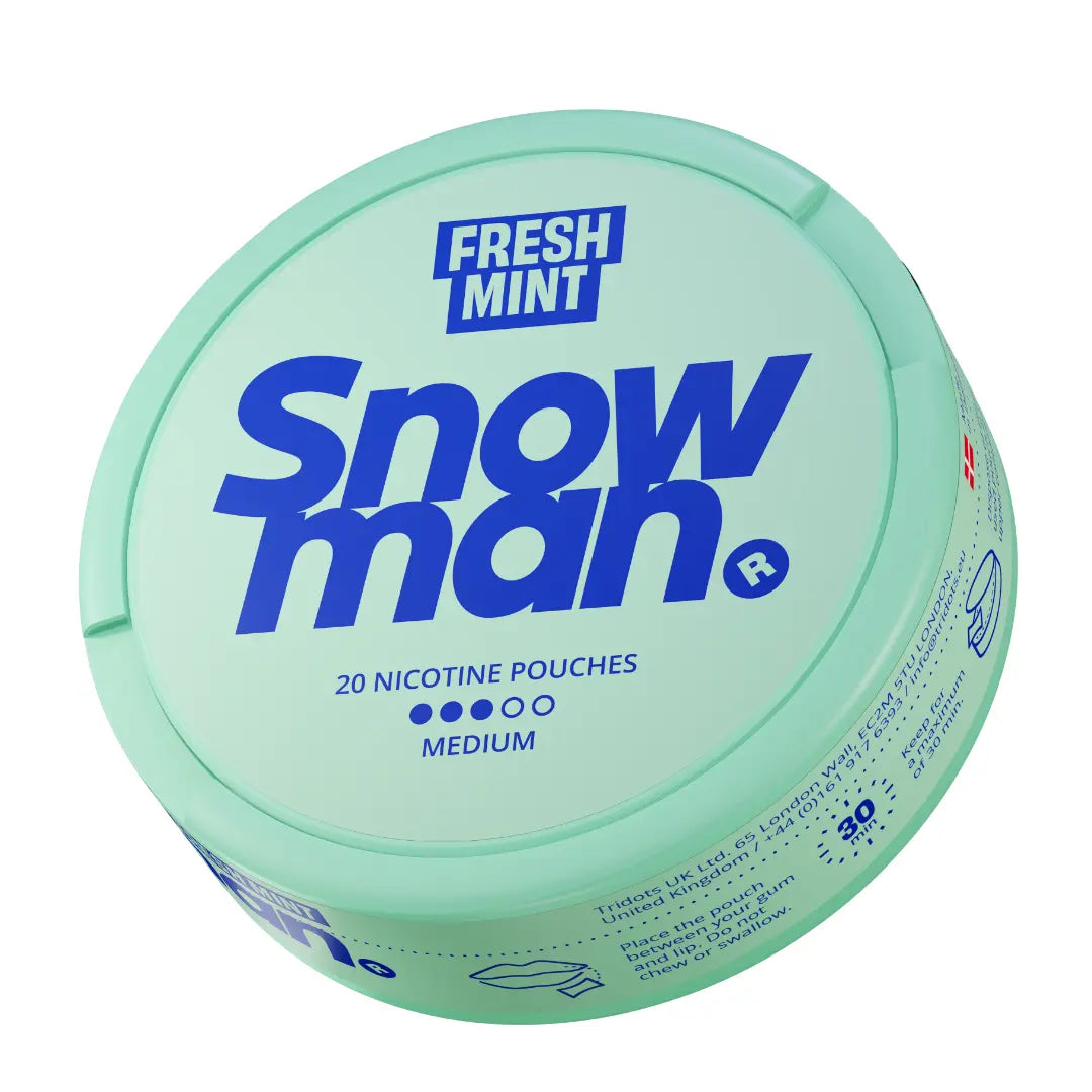 Snowman Fresh Mint 9mg - Pouchdaddy