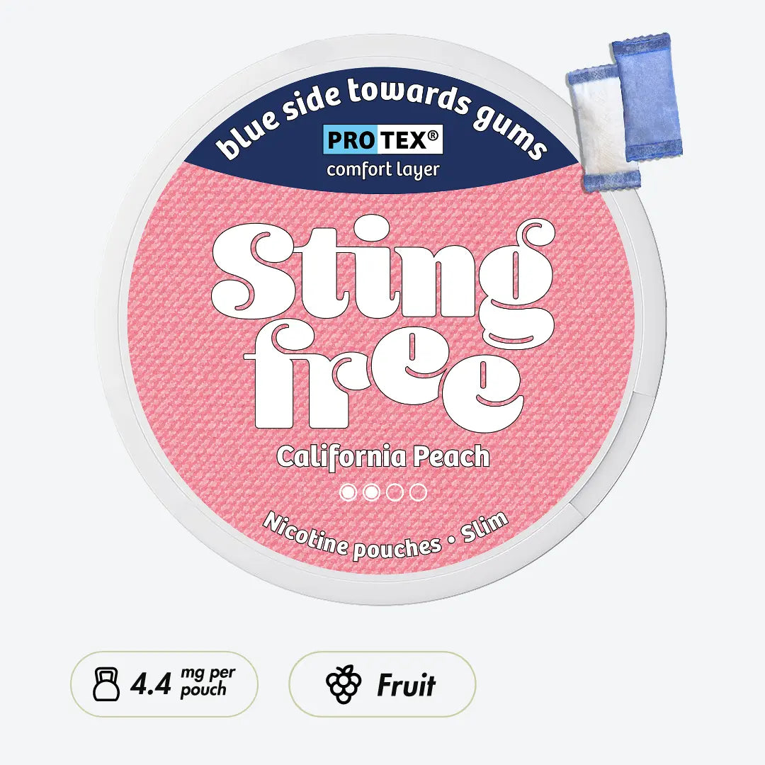 Stingfree California Peach - Pouchdaddy